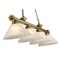 Z-Lite Cordon 4 Light Billiard, Rubbed Brass & White Linen 2306-4RB-AWL14 - alternate 6